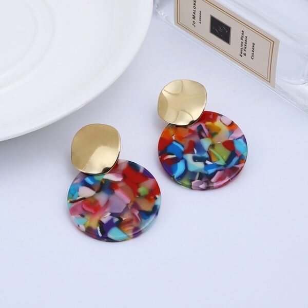 Boucles-d-oreilles-Clip-pour-femmes-en-ac-tate-rondes-sans-trou-en-resine-acrylique-colorful