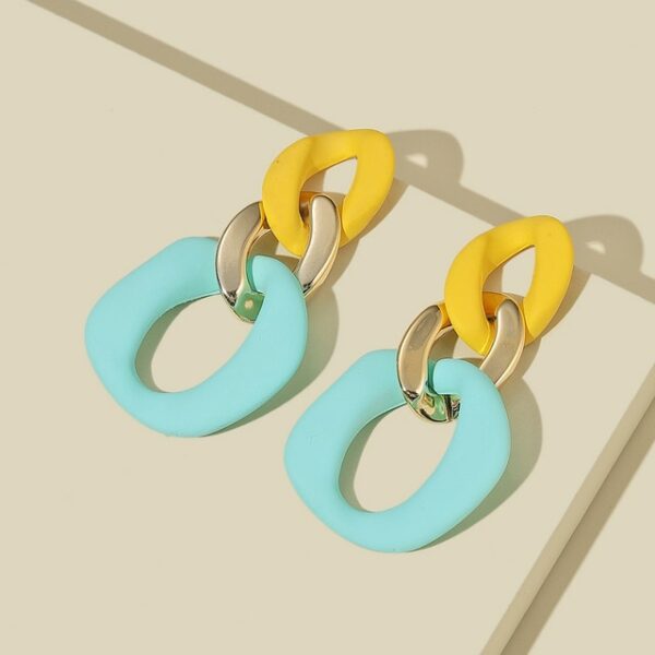 Boucles-d-oreilles-jaunes-pour-femmes-Style-tendance-Style-boheme-mode-grands-bijoux-accessoires-turquoise